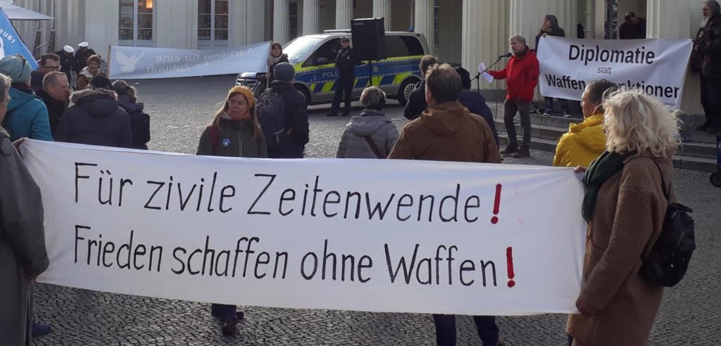 Demo Aachen Frieden schaffen ohne Waffen